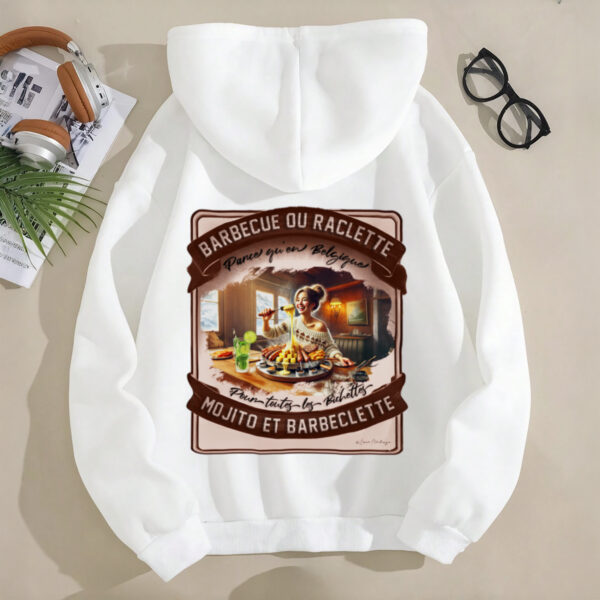 Sweat à Capuche Barbeclette